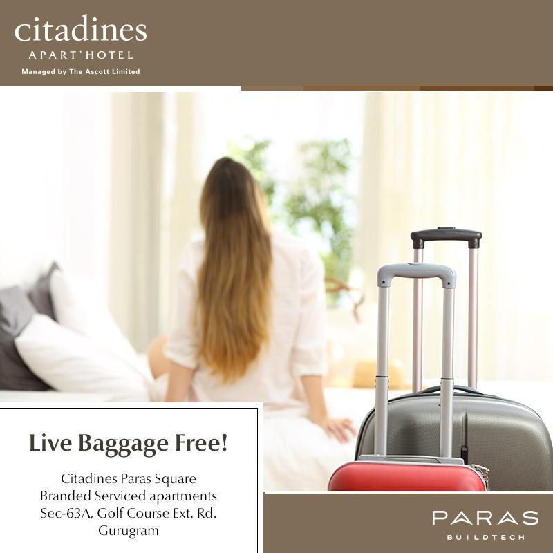 Live baggage free at Paras Square in Sector 63A, Gurgaon